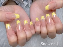 スノーネイルサロン 新宿店(Snow nail salon)/フレンチネイル