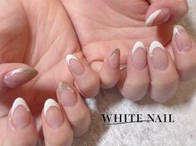 ホワイトネイル 武蔵小杉店(WHITE NAIL)/フレンチ・マグネットフレンチ