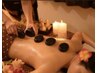 【島本限定】温活*ホットストーン付/アロマリンパマッサージ90分 10800円