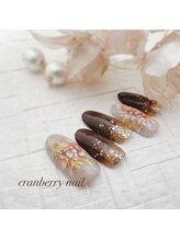 クランベリーネイル 代官山 恵比寿(cranberry nail)/フラワーネイル　華やかネイル