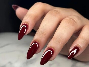 エーアンドケー(A&K)の写真/【上品×シンプル】ワンカラー¥3900の大人ネイルサロン◇シンプルだからこそ際立つ技術力に満足度◎