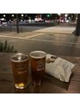 ネイルサロン アデル(Adele)&nbsp;1番好きな飲みものはビール☆