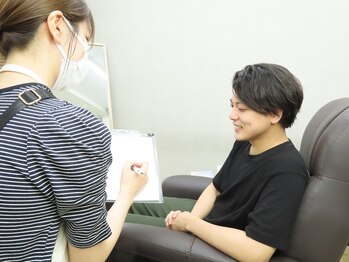 ビープラス 渋谷(be+Shibuya)の写真/【渋谷駅5分/学割あり】 初めての方も丁寧なカウンセリングでお客様に合うベストな眉に仕上げます