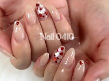 ネイル0410 すすきの(Nail 0410)/【ジェル】持ち込みアート4本