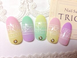 パステル×ネイティブ