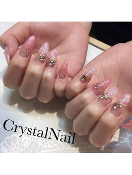 クリスタルネイル ボンベルタ橘店(CRYSTAL NAIL)/フレンチ