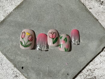 カラ ネイル 中津店(calla nail)/チューリップネイル