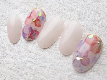 カトルナフ(quatre fois neuf)/じゅわっとお花のインクアート