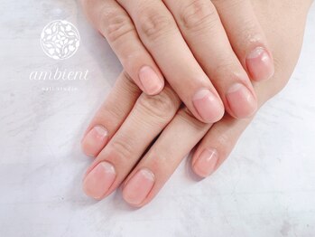 ネイルスタジオ アンビエント 表町店(Nail Studio ambient)の写真/深爪や巻き爪などお爪のトラブルに強いサロン♪乾燥に負けないツヤと潤いのある指先へ…☆