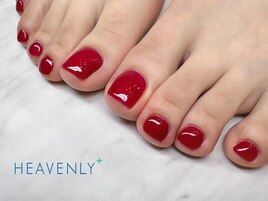 夏 フットネイル パラジェル