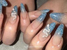 サンブラウン(SUN BROWN)/nail designed byCHIHARU