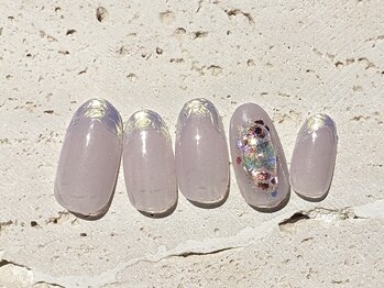 ネイルドッグ(NAIL DOG)/オーロラフレンチ♪