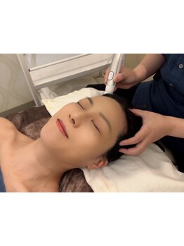 ヘッドスパで癒されたい