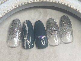 トレンド冬ネイル 定額5500