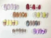 ネイルビジョルノ つくばみどりの店(Nail Begiorno)の雰囲気（季節デザインも可能【フットネイル/マグネットネイル/定額制】）