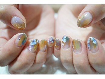 ネイル シスター(nail sister)/青時雨ネイル