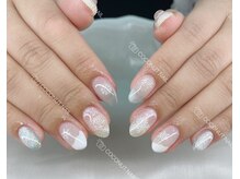 ココナッツネイル/雪ネイル