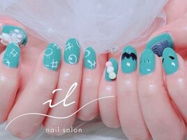 キャラクター×推し活ネイル
