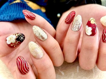ウェリナ(welina)/お正月ネイル