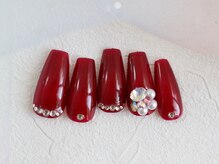 ココネイル/バレンタインネイル