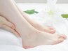 【FOOT/Care】“ふわふわ”フットケア＊フットバス/角質オフ/スクラブ＊60min