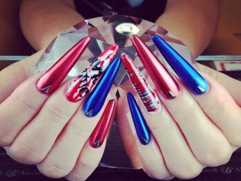 エスフィーネイルサロン ブリーユ(Esfy nailsalon Brille)/メタリックハロウィンネイル