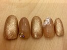 大人可愛い♪ゴールドラメ