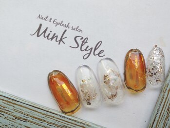 ミンクスタイル 恵比寿店(Mink Style)/クリアべっ甲ネイル