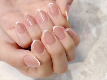 ラルネイル 大宮(Lull. nail)/#スキニーフレンチ#上品