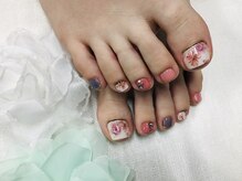 ネイルルーム 千美(room)/フラワーネイル