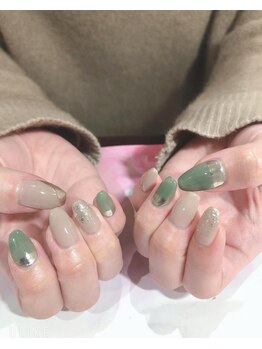 アウラ 新宿西口店(aura)/ネイリスト吉野★お客様ネイル