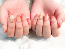 プルメリア(Plumeria)の雰囲気（ゴツゴツパーツが苦手でも指先がキラッと♪シンプルプラン6500円）