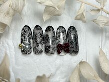 ブリスフルハピネス(Blissful happiness)/定額ネイル（Design）秋冬ver.