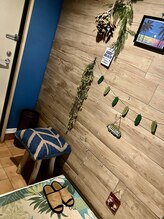 ハワイアンフォレストSpa 焼津店/玄関にはクッション付きイス！