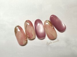 ピンクネイル