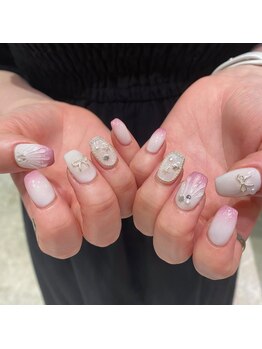 ビューティマーケット アングゥ(BEAUTY MARKET ungu)/夏ネイル