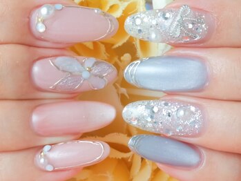 ダブルネイル(Double Nail)の写真/■阪急梅田駅/ヨドバシ4分■ご新規様もリピ-タ-様もHAND¥3900~,FOOT¥4000~■無料で選べるサンプル500種以上