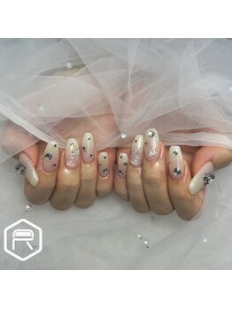 レディスペネイル ノウラ 名駅店(Redispe nail NouRa)/キラキラネイル