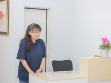 金山たま整体院の雰囲気(女性受付スタッフが在籍。安心してご来店頂けます。)
