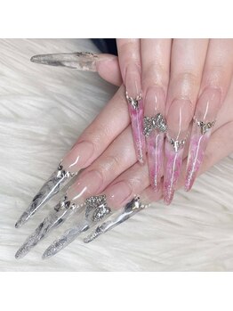 ベティネイル アイラッシュ(Betty Nail)/バイカラースーパーロングネイル