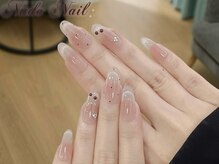 ヌード ネイルスタジオ 船橋店(Nude Nailstudio)/パラジェル/長さだし/オフのみ