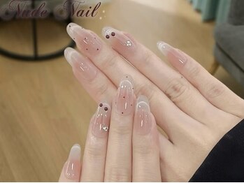 ヌード ネイルスタジオ 船橋店(Nude Nailstudio)/パラジェル/長さだし/オフのみ