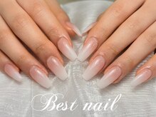 Best Nail 銀座店【ワンホンネイル・スカルプ・パラジェル・上品ジェルネイル】/チップカラーグラデーション