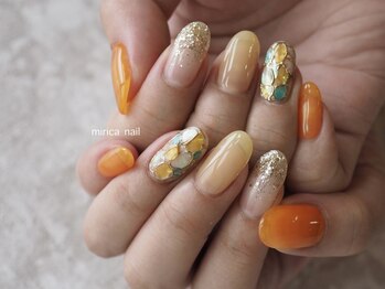 ミリカネイル(mirica nail)/shell design
