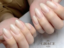グレース ネイルズ(GRACE nails)/ミラーフレンチ