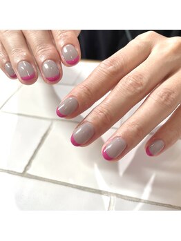 カミナネイル(KAMINA.nail)/カラーフレンチ