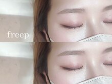フリープ タクタ(freep tacta)/ストレート 美眉スタイリング