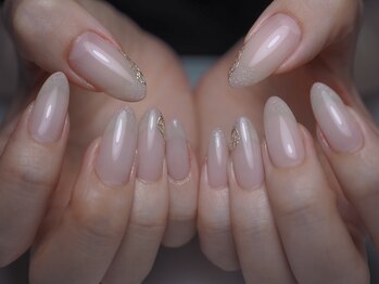 ネイリストとお揃いデザイン