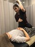 【身体の歪み改善、整体】マッサージ＆ストレッチ＆整体50分　￥5,500
