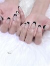 黒フレンチ